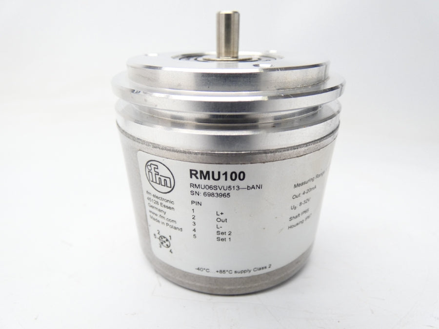 IFM EFECTOR RMU100 RMU06SVU513-BANI 8-32V NSMP