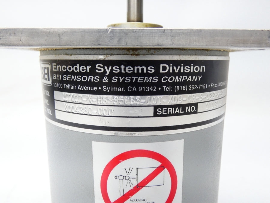 BEI MT40D-X-HSS360B3-10T-XD9-CR-S-C22-S-24 UNMP