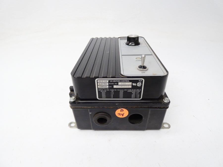 BODINE 835 115VAC 10/4.2A UNMP