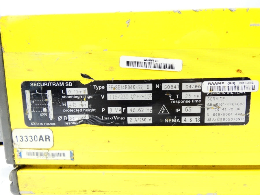 HONEYWELL FF-SB14R04K-S2 115/230V 2A UNMP