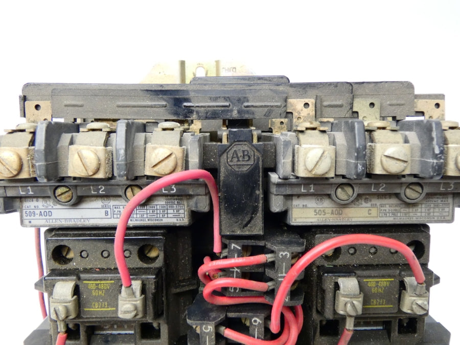 ALLEN BRADLEY 509-AOD SER. B 505-AOD SER. C 460-480V UNMP