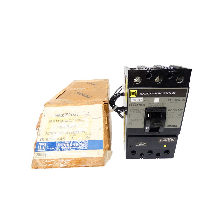 SQUARE D KAL362501021 SER. 2 600VAC 250A NSMP