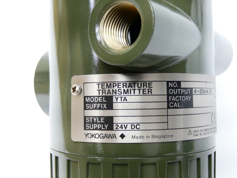 YOKOGAWA YTA110-EA2DB/FU1/A/C1/D2 24VDC NSMP