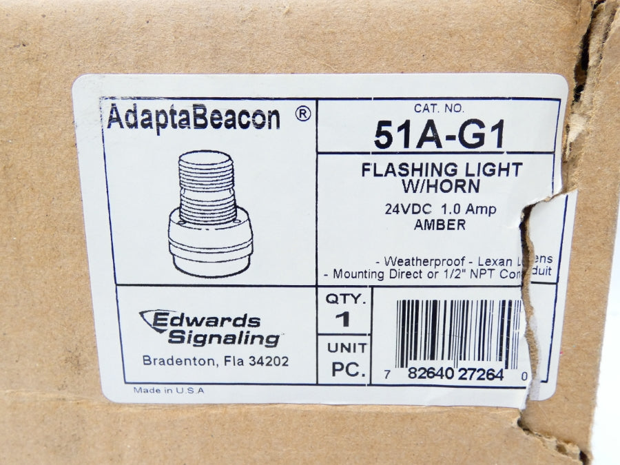 EDWARDS SIGNALING 51A-G1 24VDC 1.1A NSMP