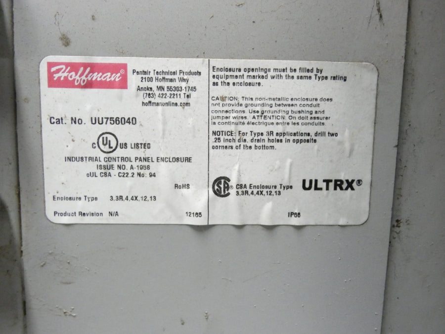 HOFFMAN UU756040 NSNP