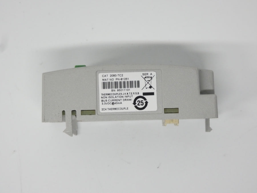 ALLEN BRADLEY 2080-TC2 SER. A 3.3VDC UNMP