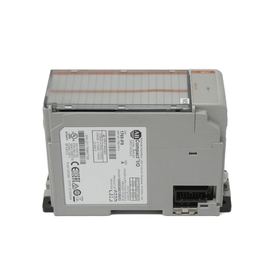 ALLEN BRADLEY 1769-IF8 SER. A F/W 2.1 VER. 03 24VDC 0.12A (NO COVER) NSNP