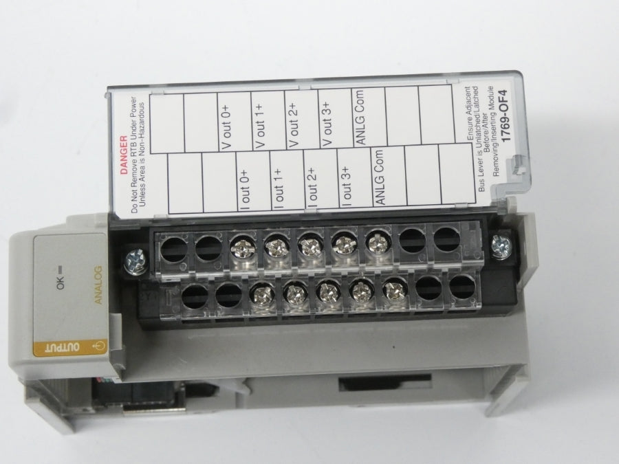 ALLEN BRADLEY 1769-OF4 SER. A F/W 1.1 VER. 09 24VDC 0.12A NSNP