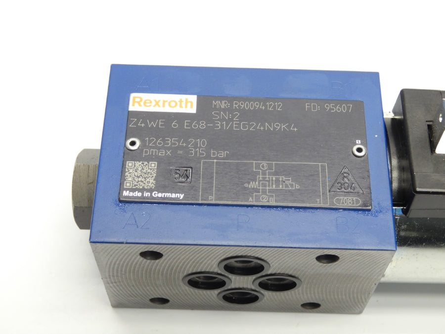 REXROTH Z4WE6E68-31/EG24N9K4 R900941212 24VDC NSNP
