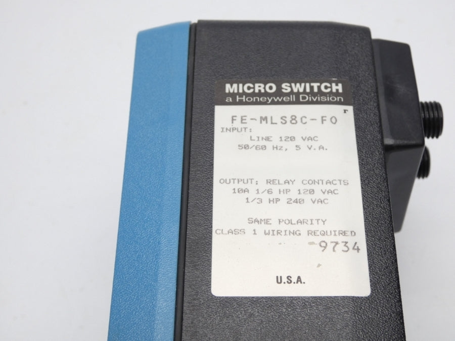 MICRO SWITCH FE-MLS8C-FO 120VAC 10A NSNP