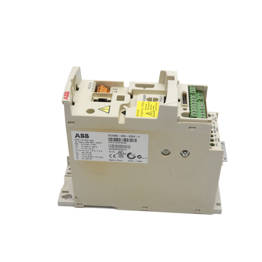 ABB 3AUA0000058214 ACS355-03U-02A4-4 400/480V 4.1/3.4A UNMP
