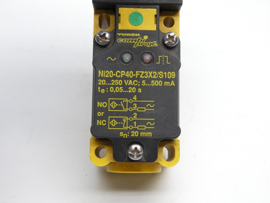 TURCK NI20-CP40-FZ3X2/S109 20-250VAC 0.05-20S NSNP