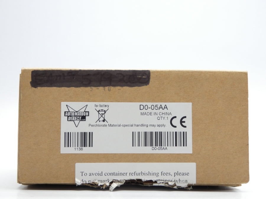 AUTOMATION DIRECT D0-05AA 100-240V 0.5A NSMP
