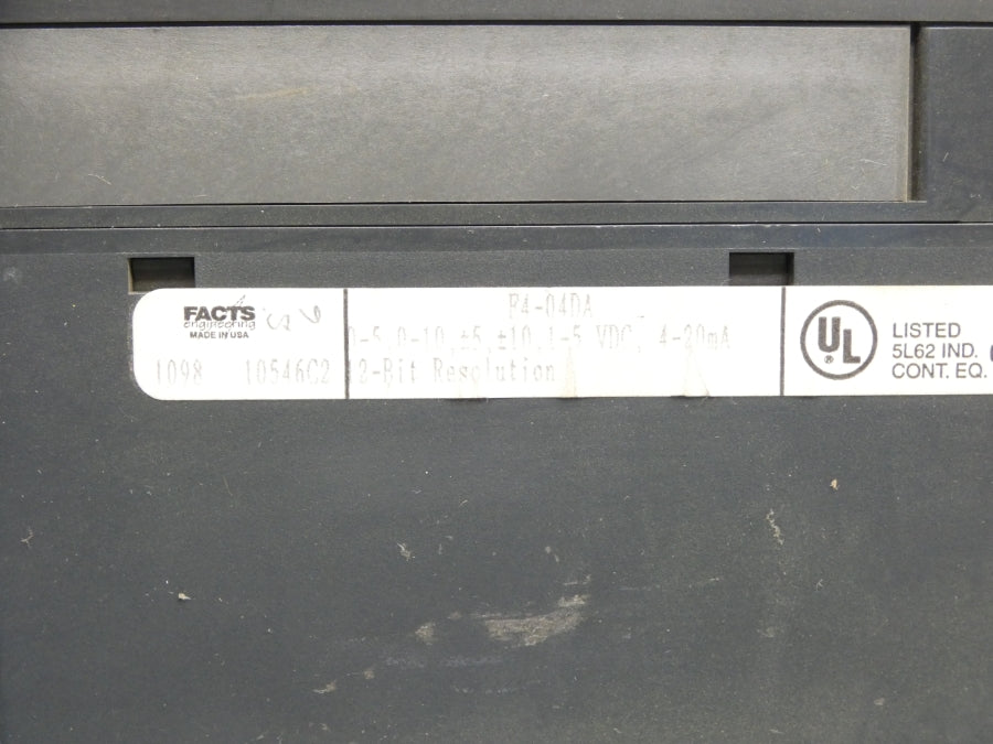 FACTS F4-04DA 10VDC NSNP