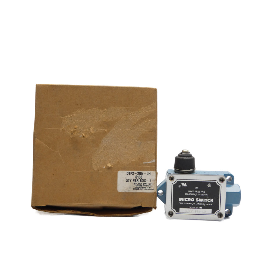 MICRO SWITCH DTF2-2RN-LH 250V 10A NSMP