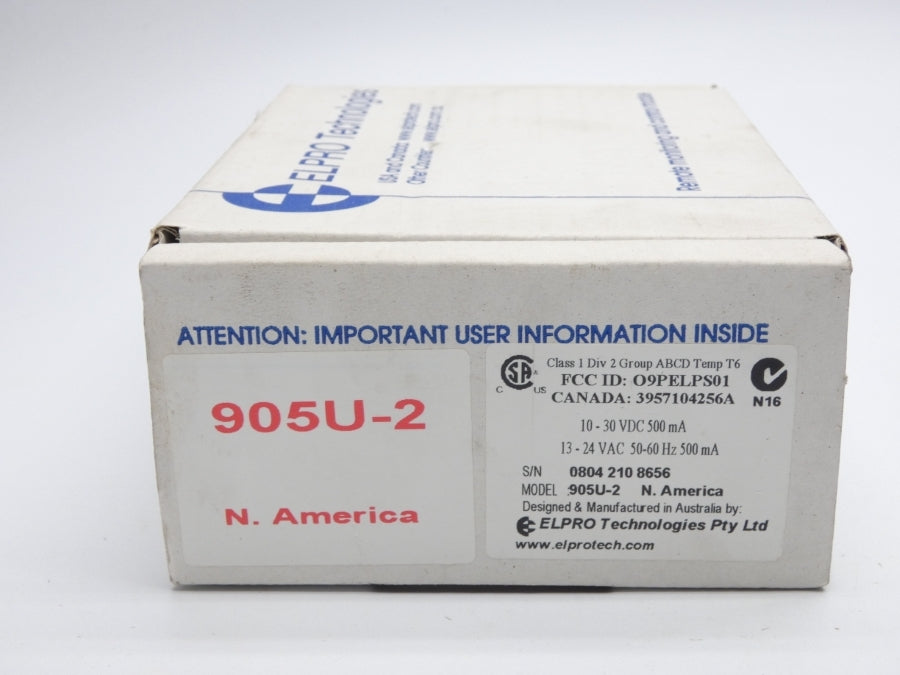 EL PRO 905U-2 13-24VAC NSMP