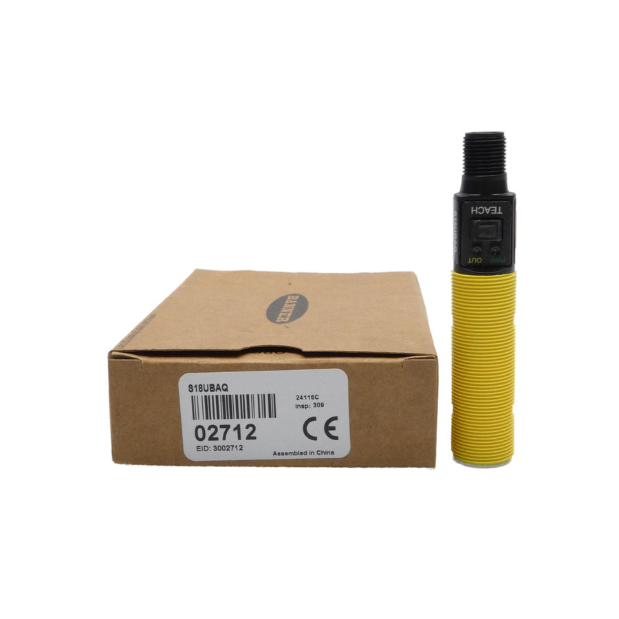 BANNER ENGINEERING S18UBAQ 02712 10-30VDC NSMP