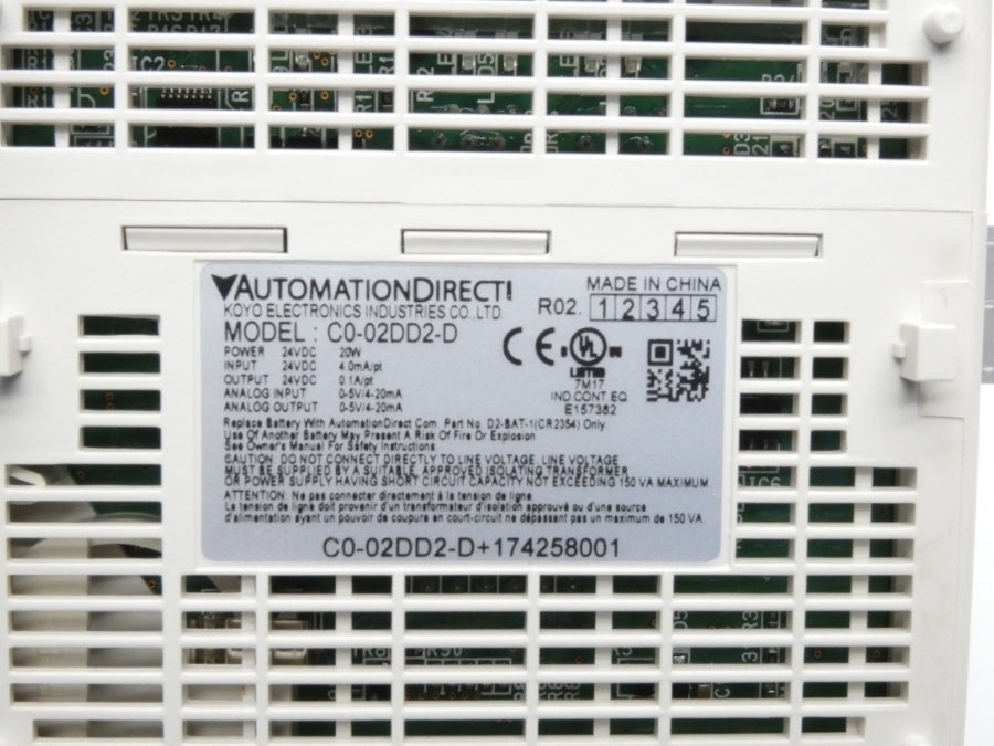 AUTOMATION DIRECT C0-02DD2-D 24VDC NSMP