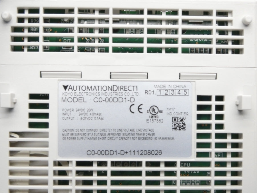 AUTOMATION DIRECT C0-00DD1-D 24VDC 0.1A (AS IS) NSMP