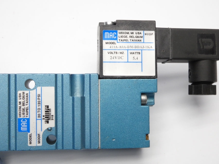 MAC 411A-A0A-DM-DDAJ-1KA 24VDC 20-120PSI NSNP