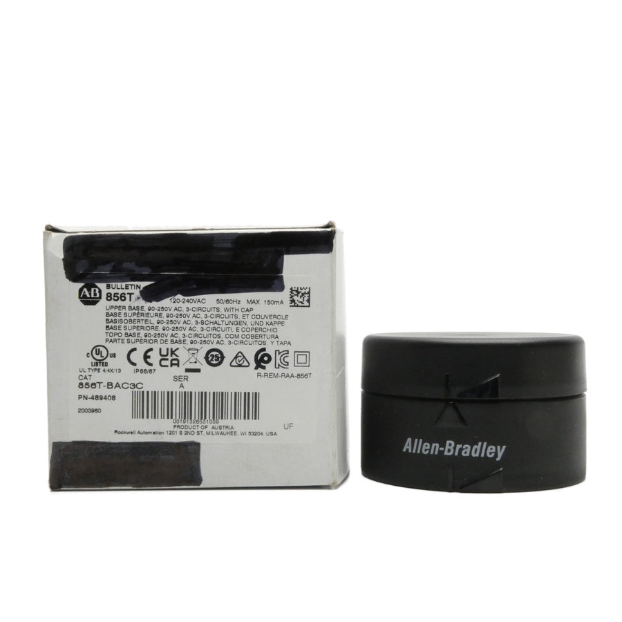 ALLEN BRADLEY 856T-BAC3C SER. A 120-240VAC (WH) NSMP