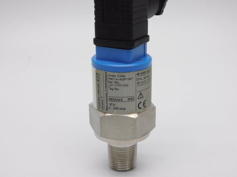 ENDRESS+HAUSER PMC131-A22F1Q4T 943000-9000 11-30VDC 0-500PSI NSMP
