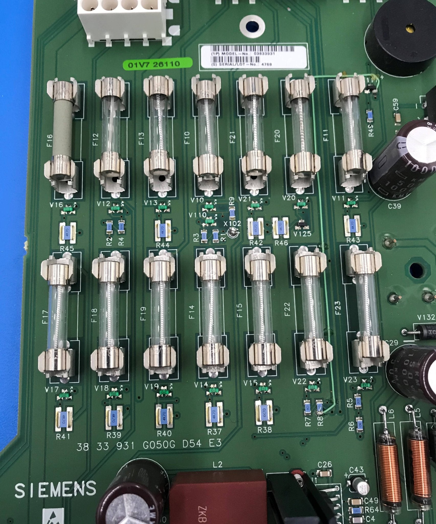 Multix TopTable X-ray Backplane D45 (03833931/3833931 Siemens