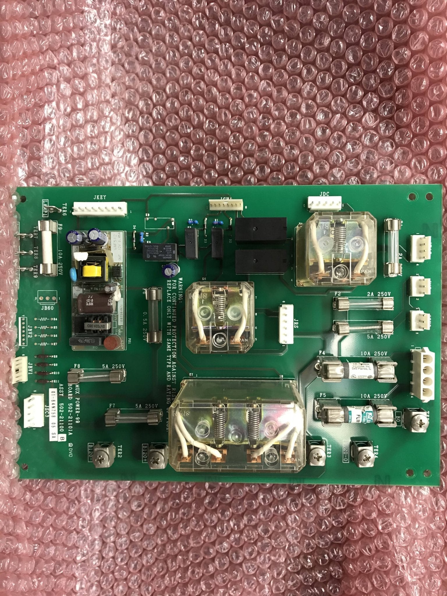 MUX Power-99 Board (502-21101B/502-21100 C Shimadzu
