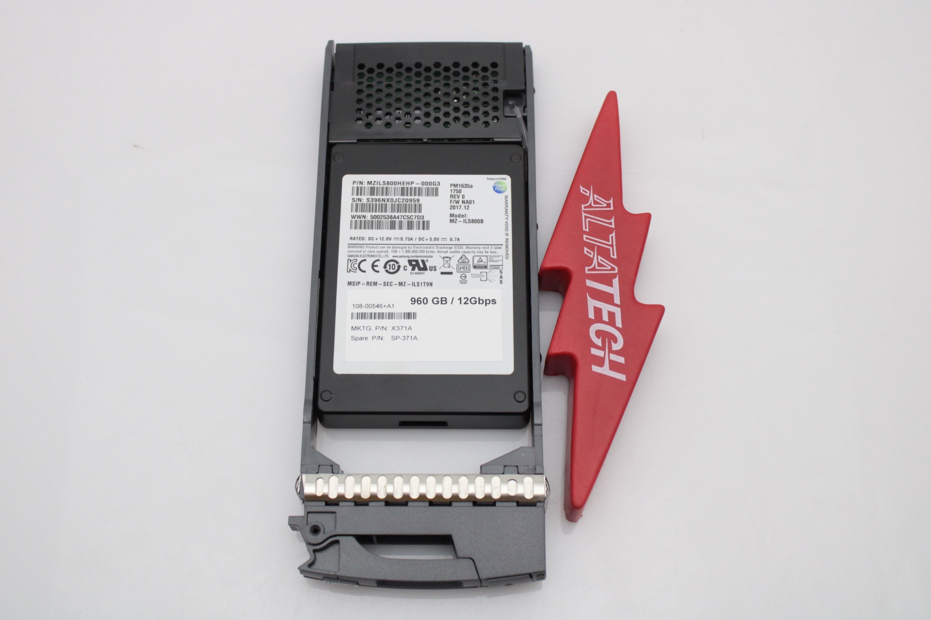 NetApp X371A-R6 960GB 12G 2.5" SAS SSD