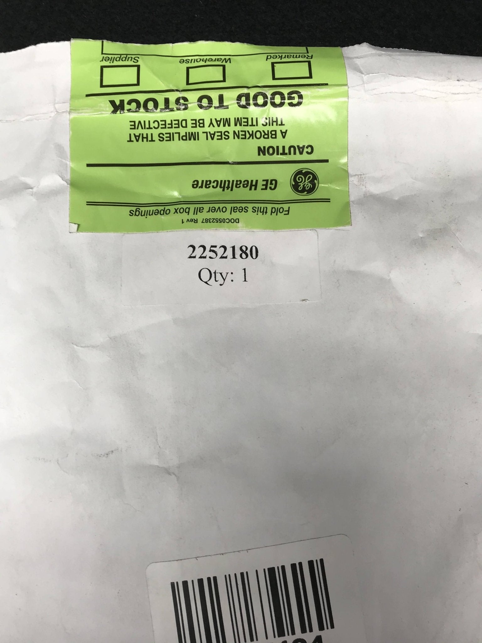 NEW Potentiometer Fiber Optics (2252180 GE