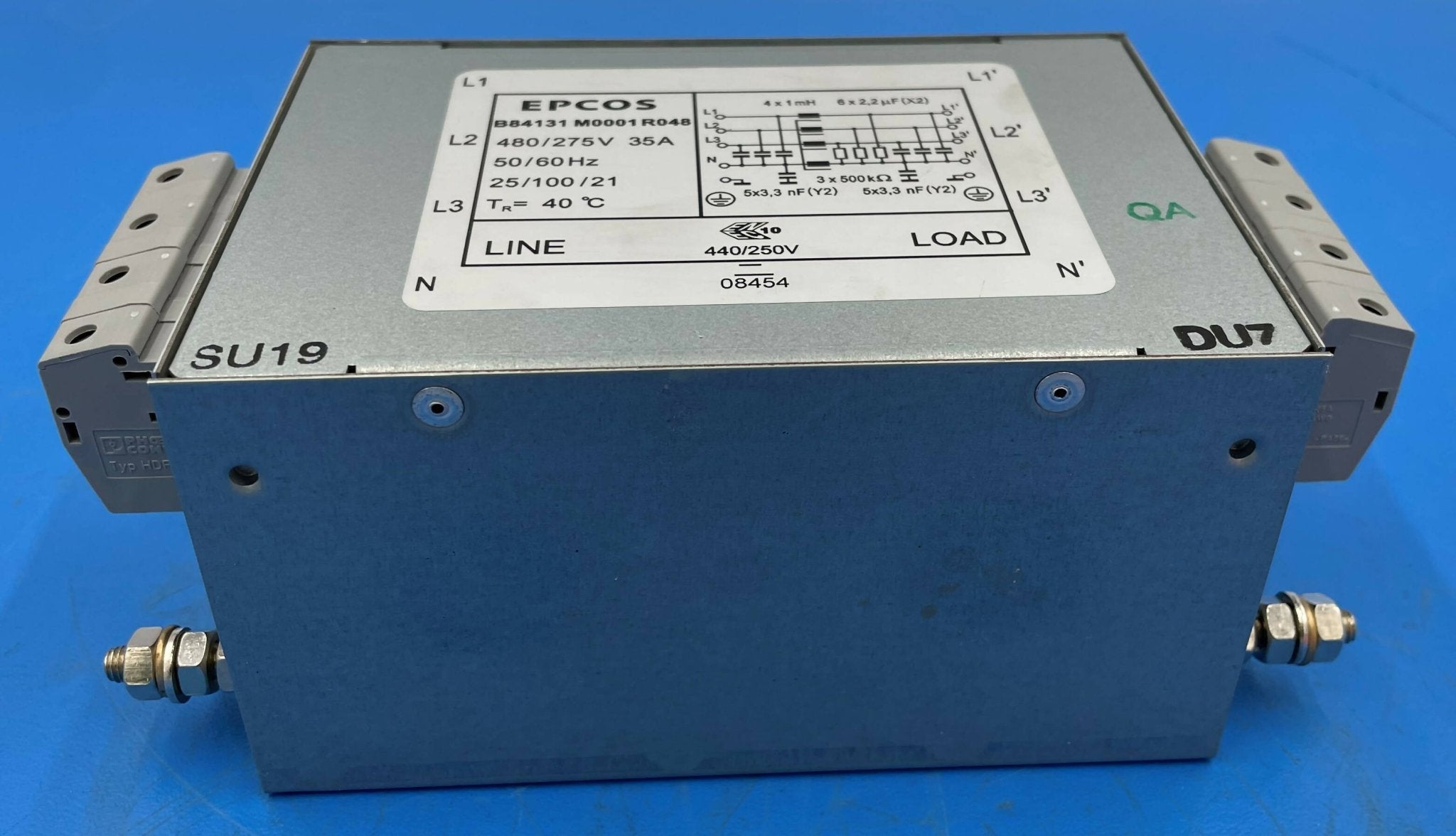 NOISE FILTER EPCOS (08685567/B84131 M0001 R048 SIEMENS