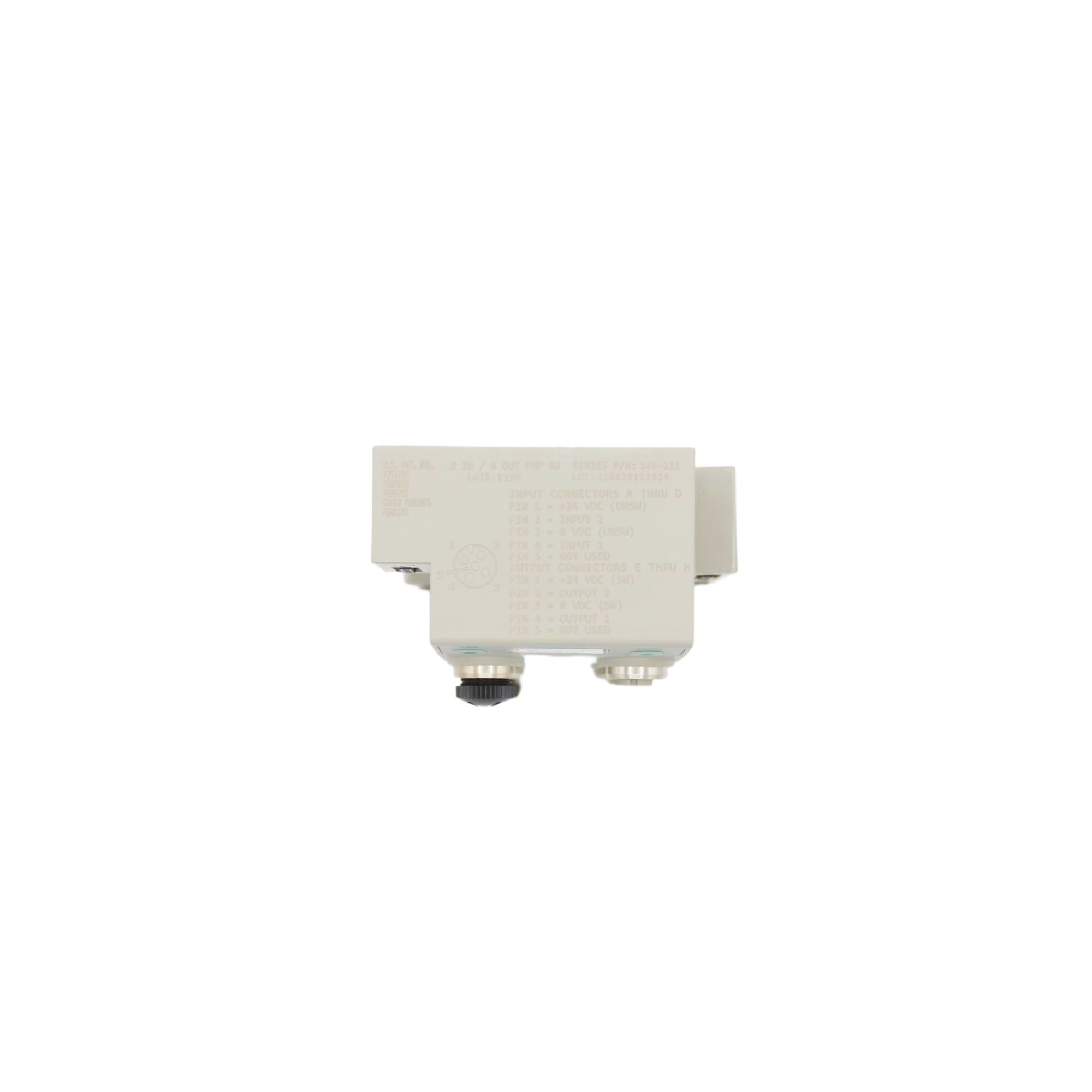 Numatics | Aventics Manifold part G3 8 in- 8-Outputs PNP Digital 5 Pin Micro Connector | 240-211
