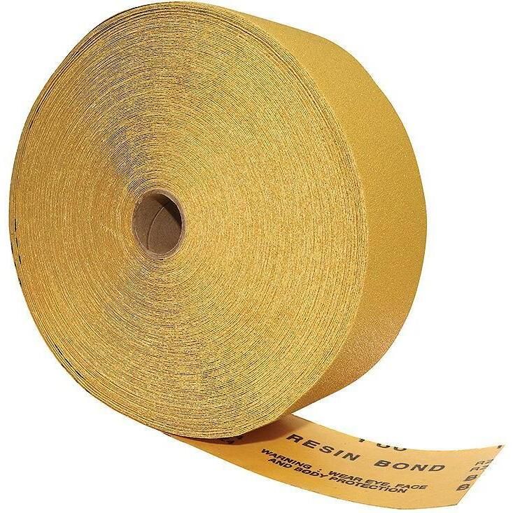 Seachoice 91919 Open Coat Aluminum Oxide PSA "C" Weight Sheet Roll P400, 2-3/4" x 45 yd