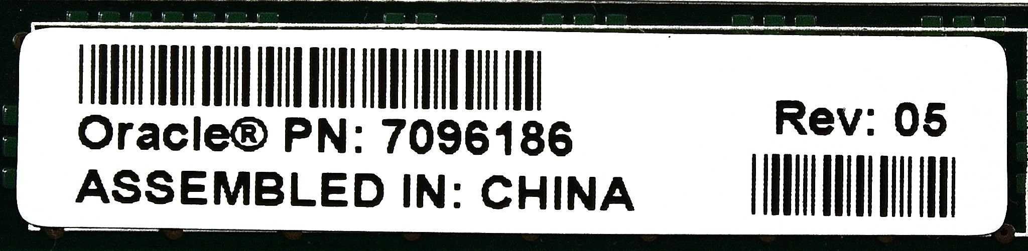 Oracle 7096186_x5 NVME 8-Port PCI Switch Card