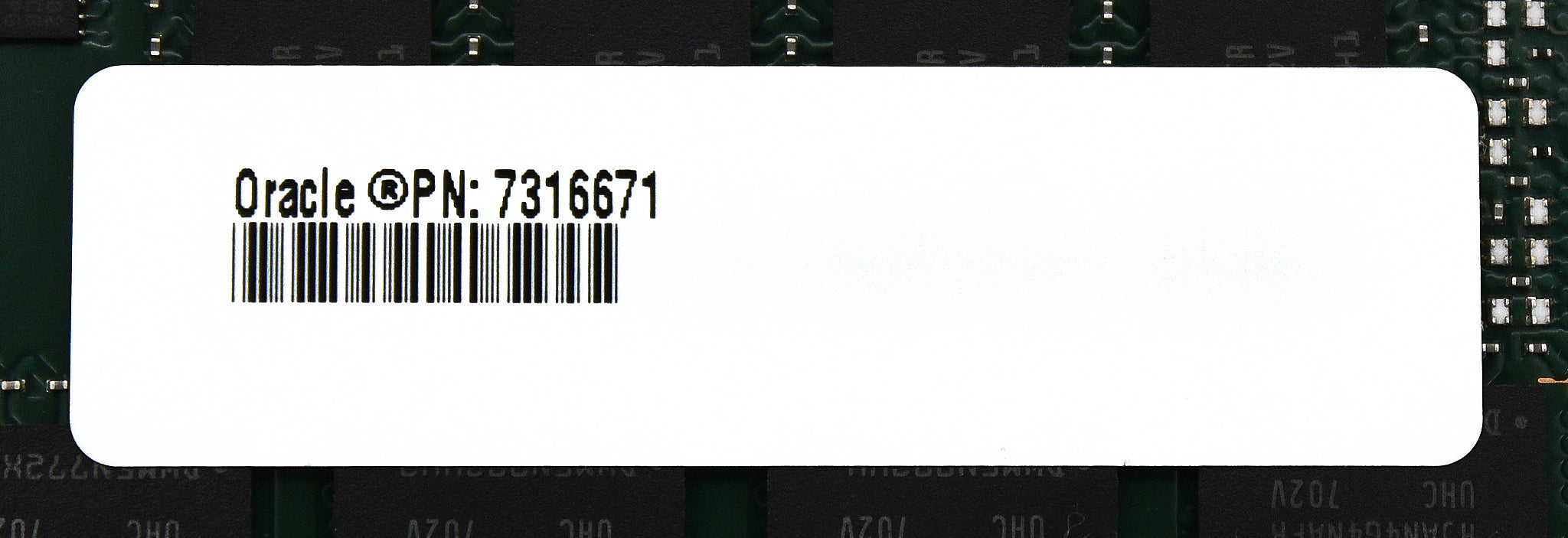 Oracle 7316671 16GB PC4-19200T DDR4-2400R 2RX4 ECC