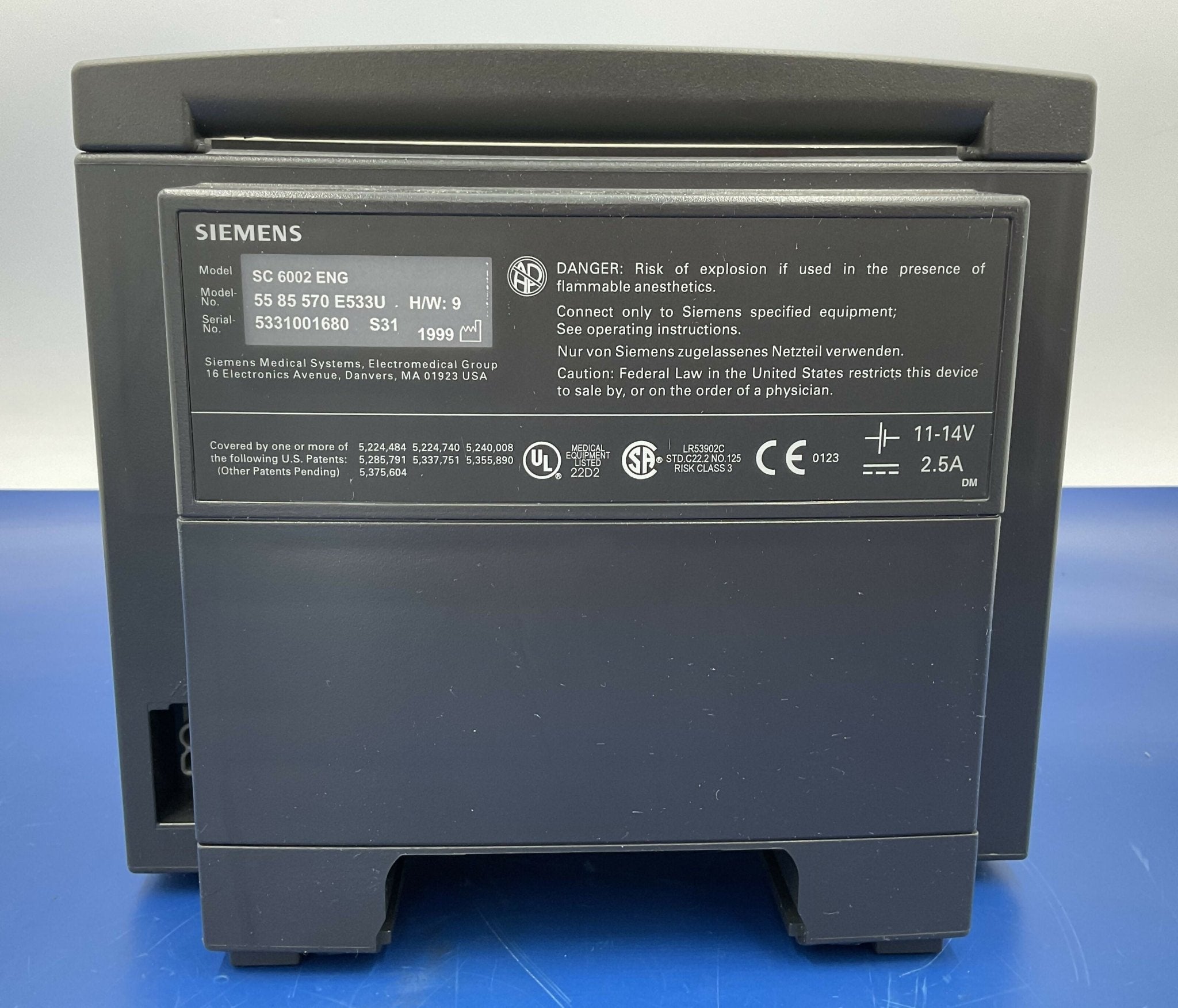 PATIENT MONITOR (5585570/SC 2006ENG SIEMENS