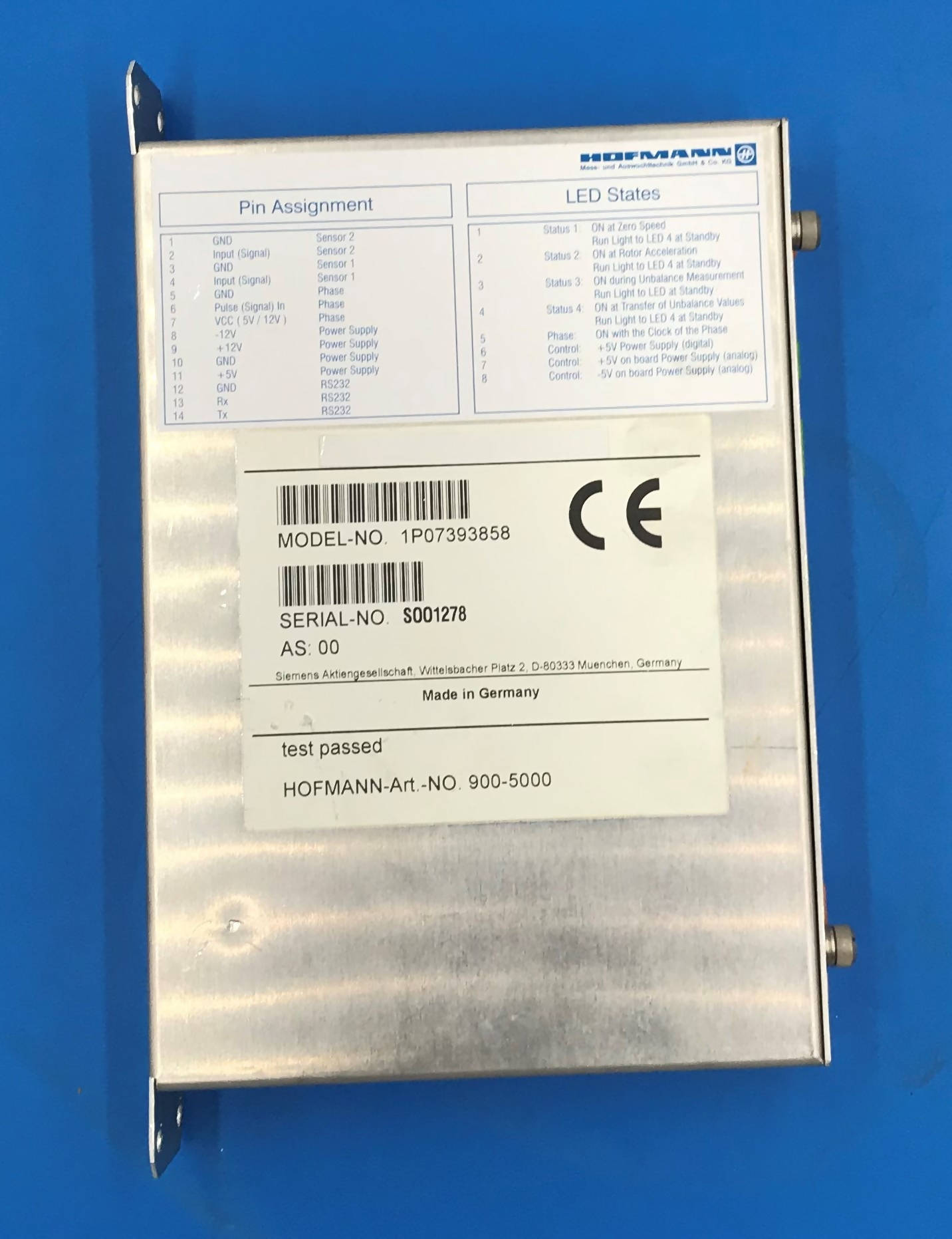 PCB Balancing Unit (07393858/7393858 Siemens