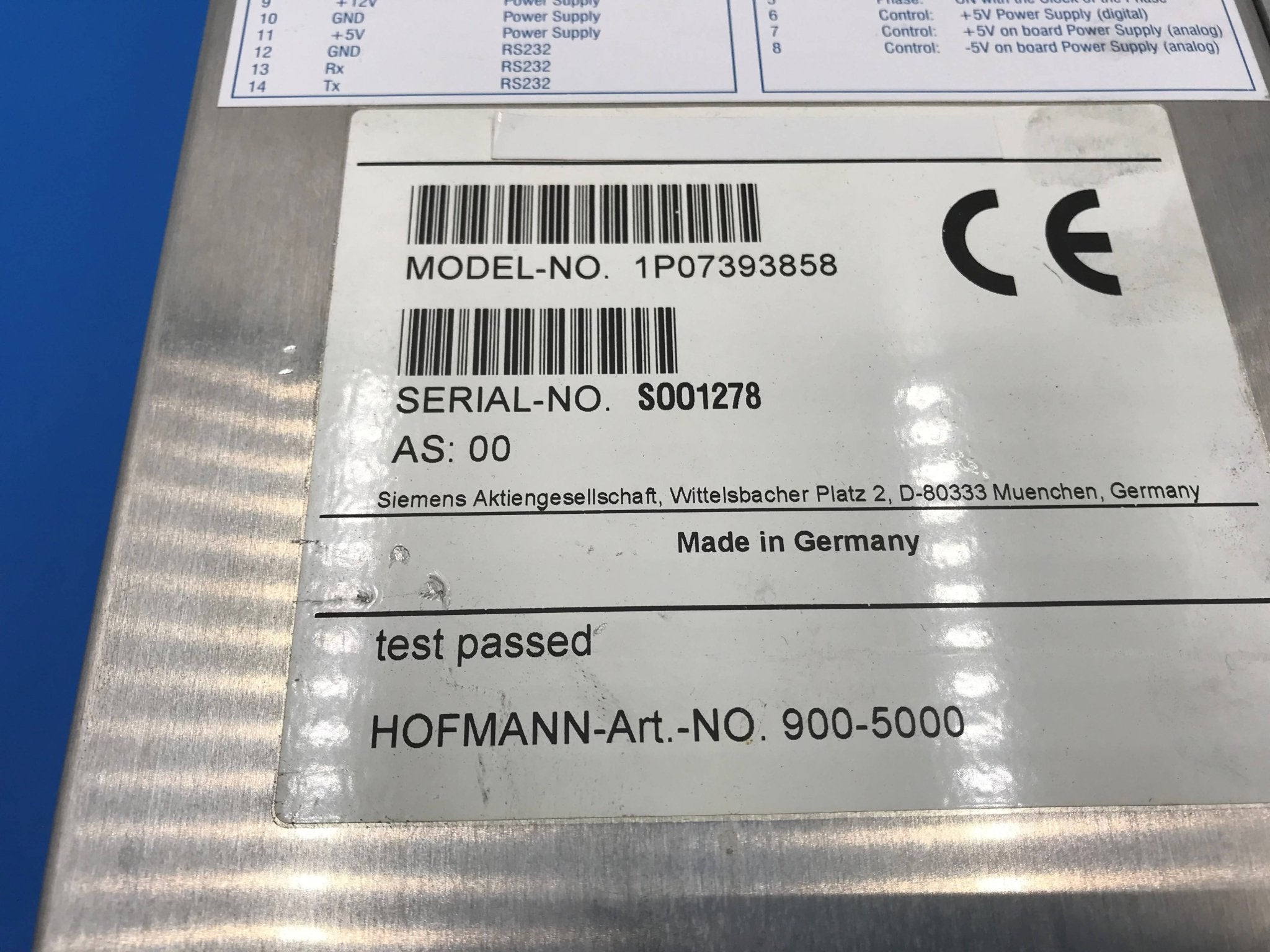 PCB Balancing Unit (07393858/7393858 Siemens