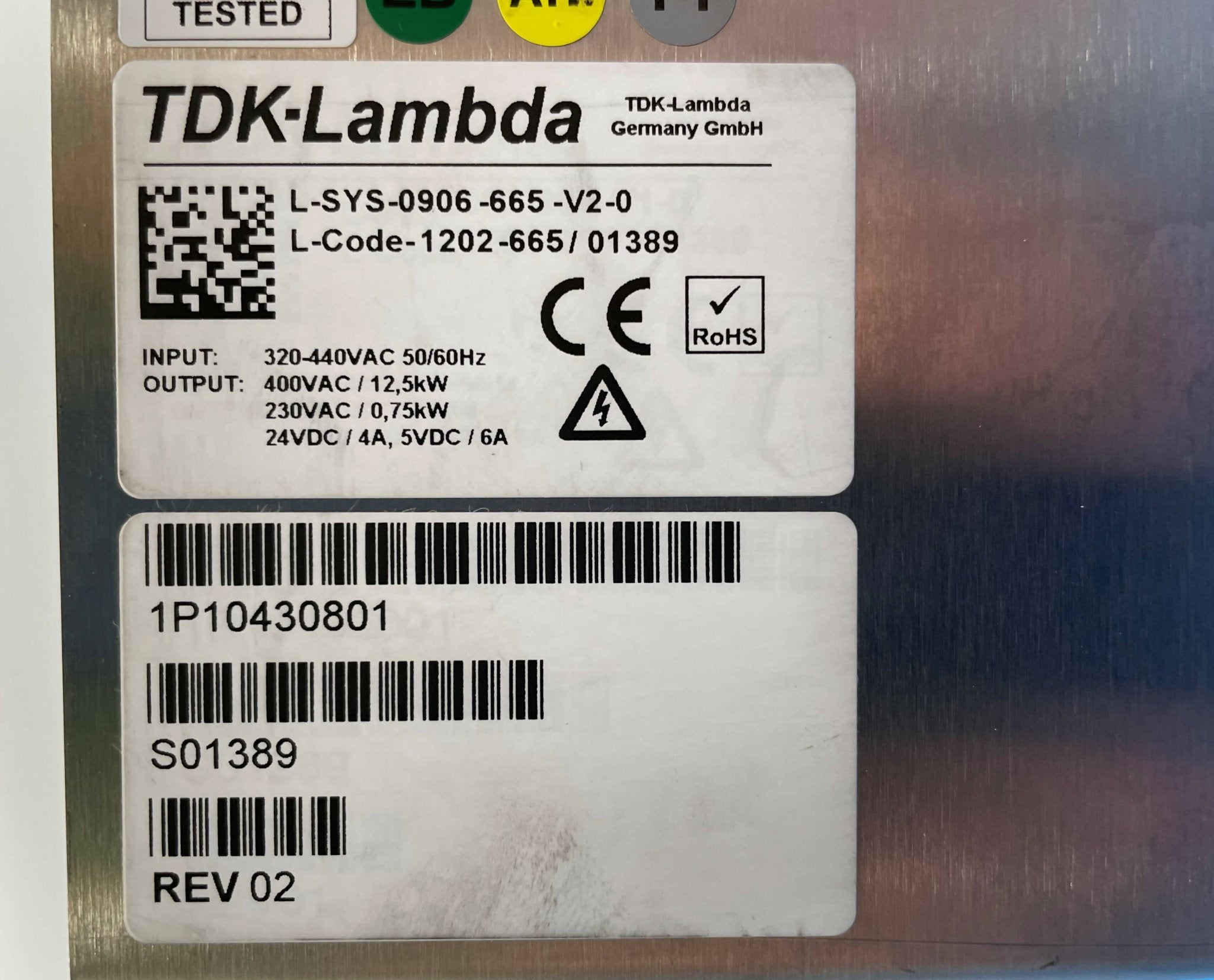 PDS P47 POWER SUPPLY (10430801 SIEMENS