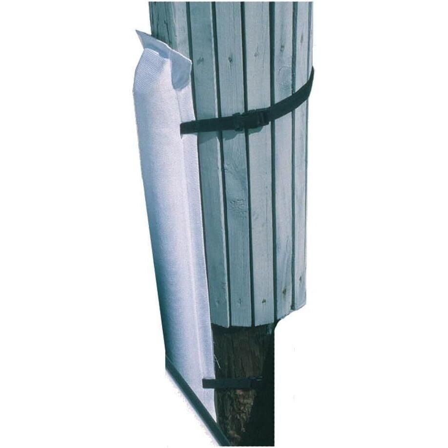 Taylor Made Products RPB3.30 Tayor Perimeter Removable Post Bumper White