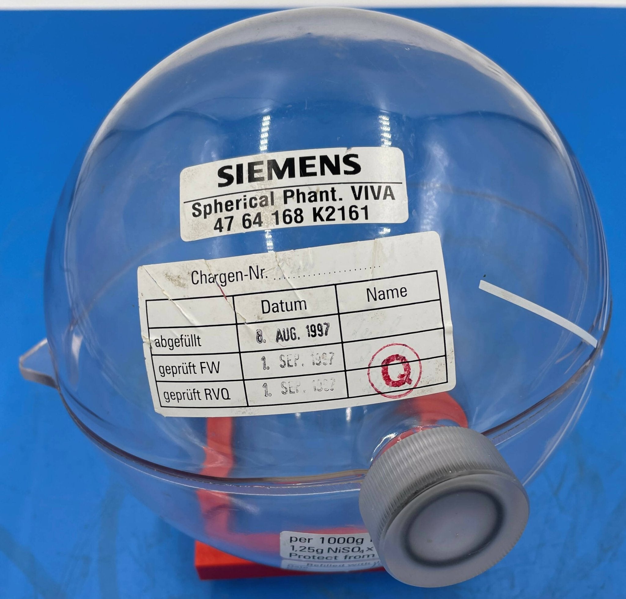 Phantom Spherical (4764168 SIEMENS