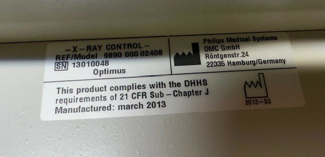 Phillips Optimus Control Console (Pre-Owned)