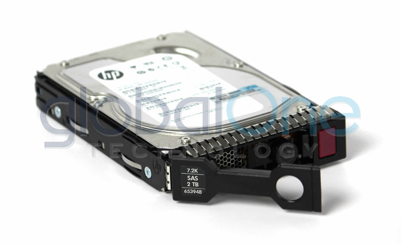 653948-001 HPE 2TB 6G SAS 7.2K rpm 3.5" LFF SC Midline Hard Drive