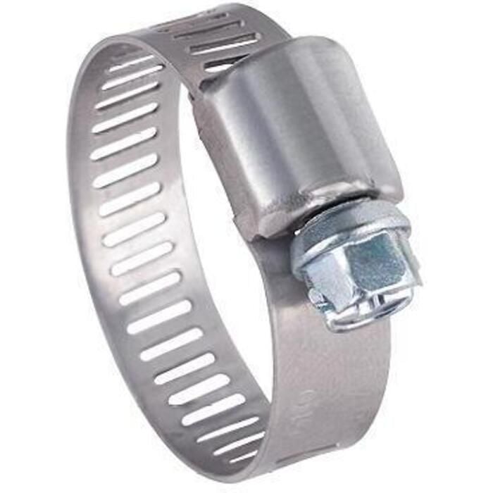 Seachoice 50-23366 Plated Screw Hose Clamps, 1/2" Band, Size #12, 10/Bx