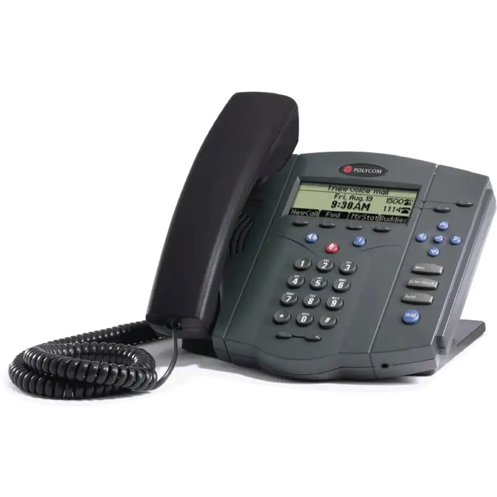 Polycom SoundPoint IP 430 2-Line SIP Phone 2200-12430-001 - Refurbished