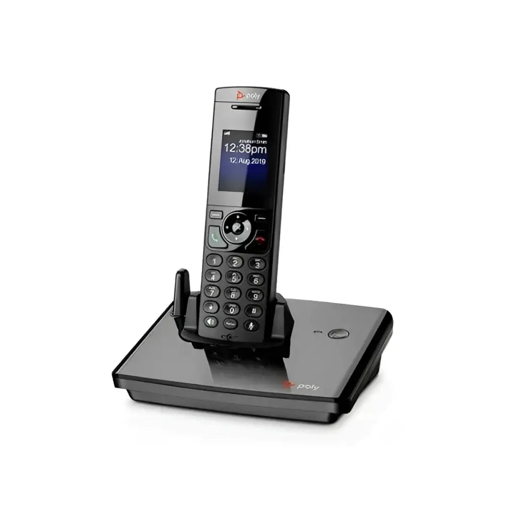 Poly VVX D230 DECT Cordless IP Phone Bundle with Base Station 2200-49230-001 - Refurbished