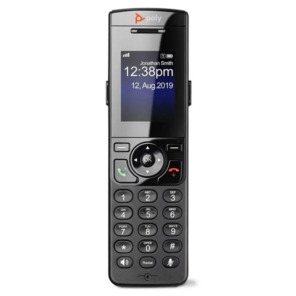 Poly VVX D230 DECT Cordless Handset with Charging Cradle 2200-49235-001 - New