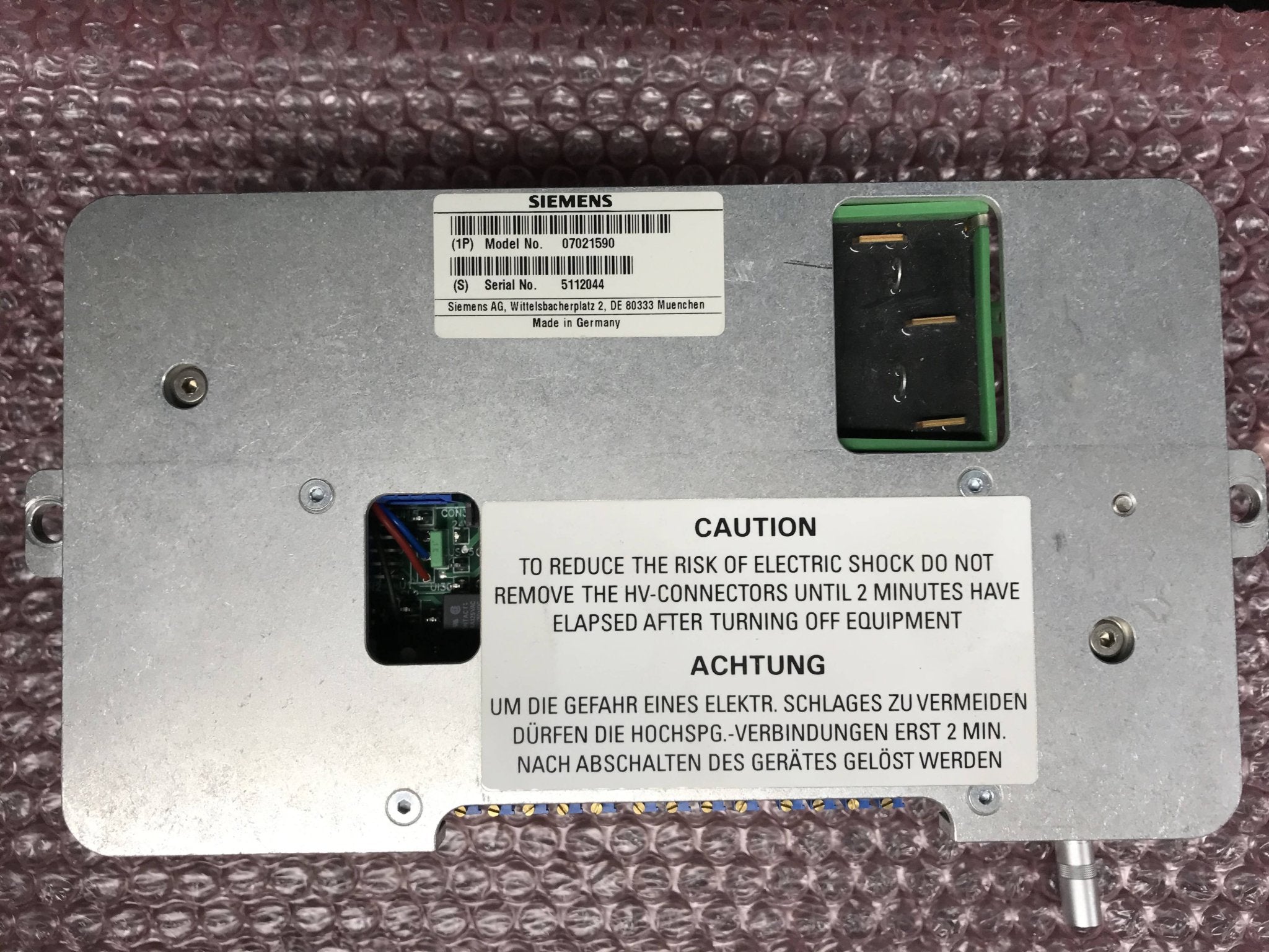 Power Supply HV30-4 (07021590Siemens