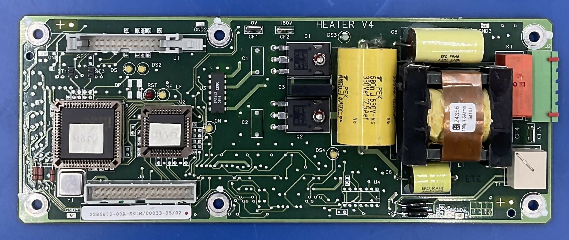 PROGRAMMED HEATER V4 BOARD (2285870-00A GE
