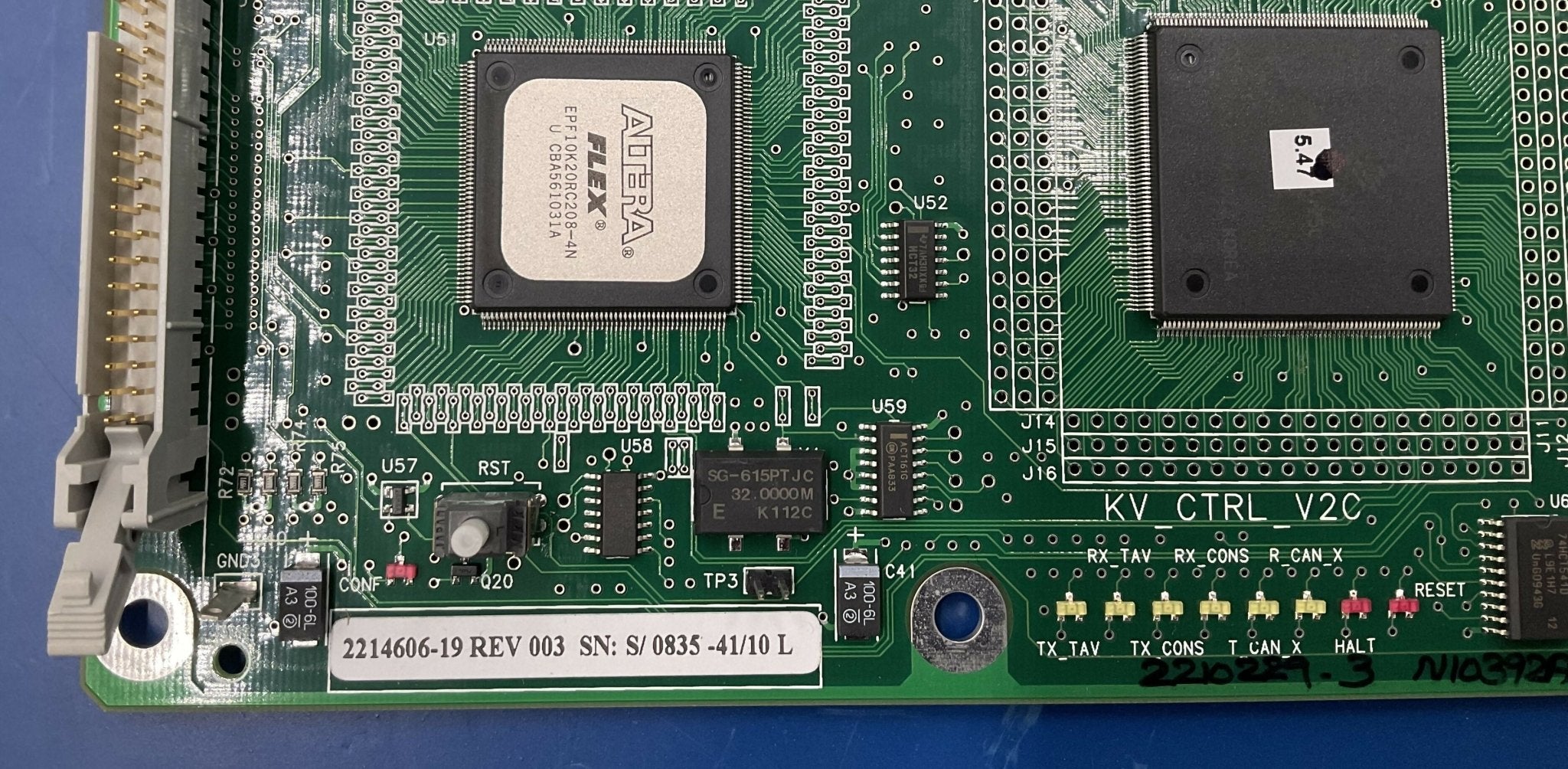 PROGRAMMED KV Control Board NEW (2214606-19) GE